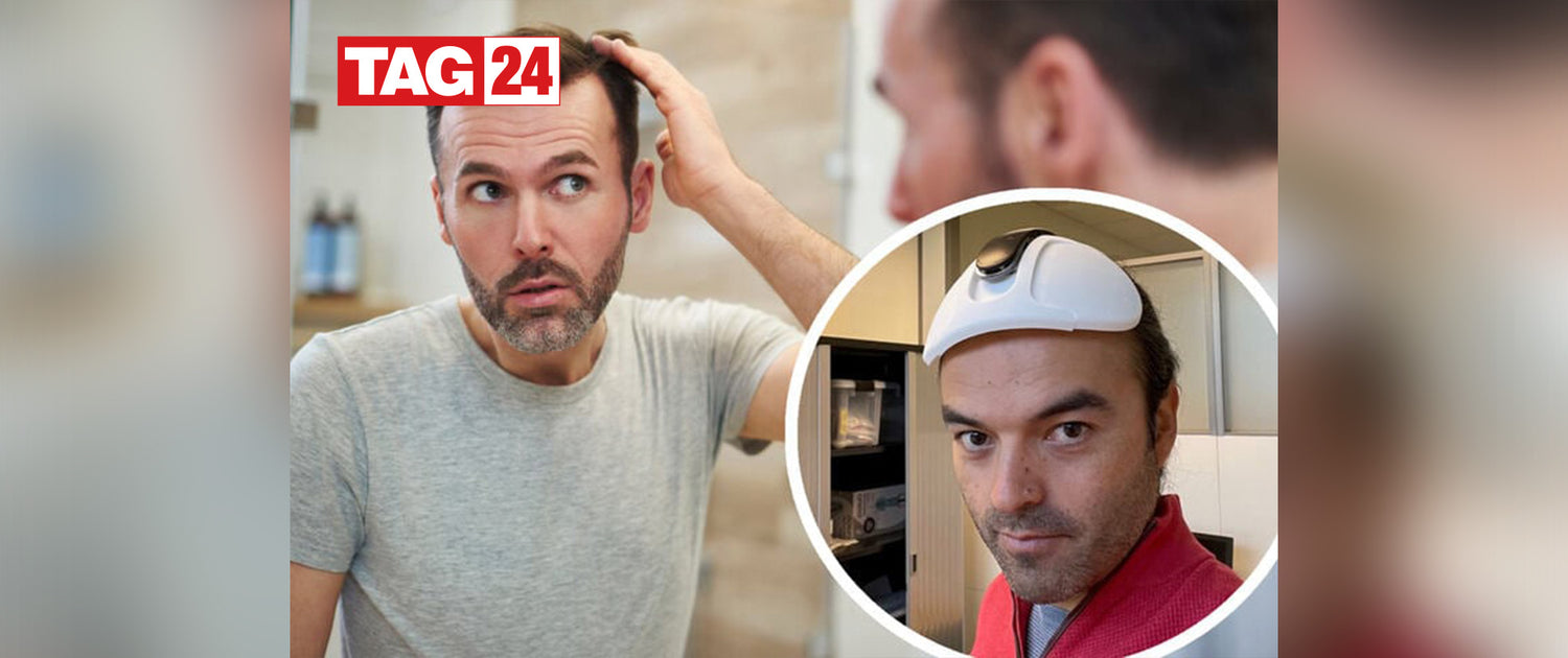 Hoffnung für Männer: Dresdner Forscher erfindet Helm gegen Haarausfall